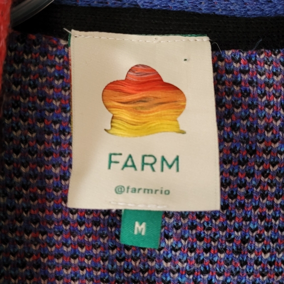 FARM Rio Multicolor Geometric Cardigan - Picture 8 of 9